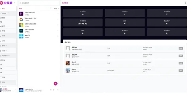 松果web聊天室源码/带视频搭建教程源码下载